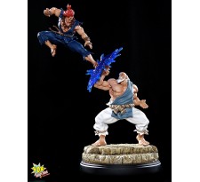 Street Fighter Gouken vs Akuma Diorama